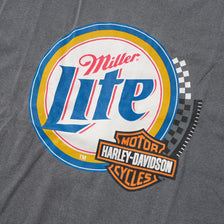 Vintage Harley Davidson Miller Lite T-Shirt XLarge