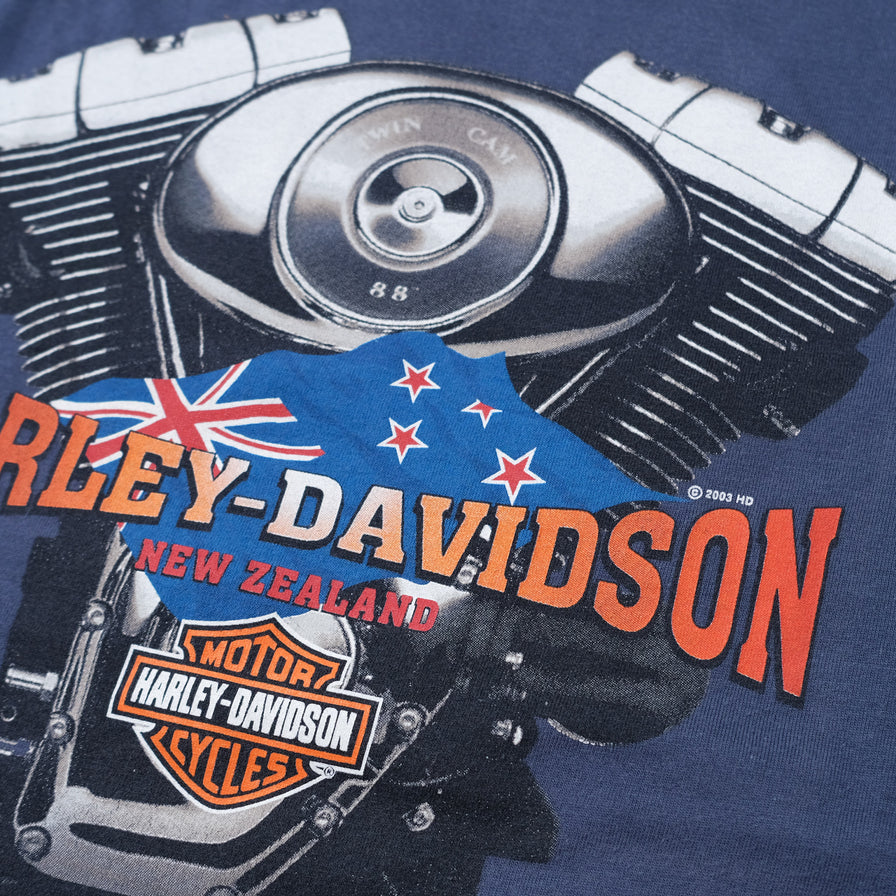 Vintage Harley Davidson Wellington T-Shirt Large