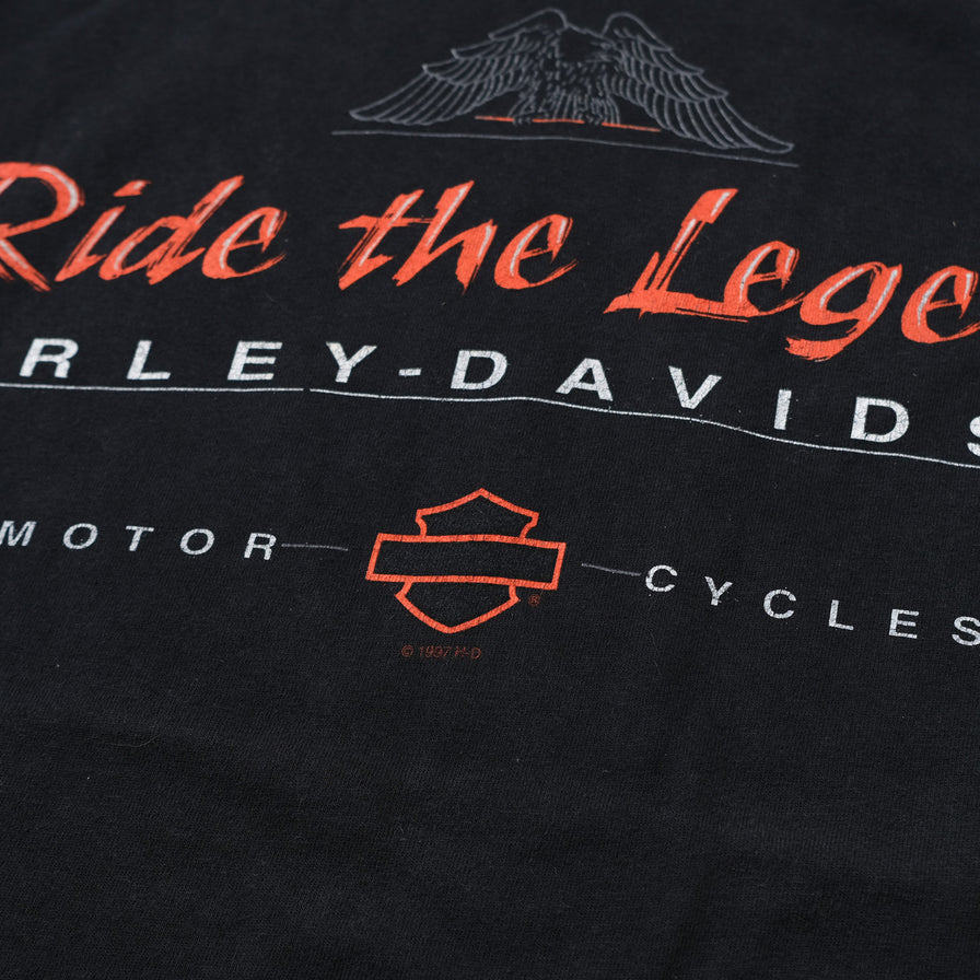 Vintage 1997 Harley Davidson T-Shirt XLarge