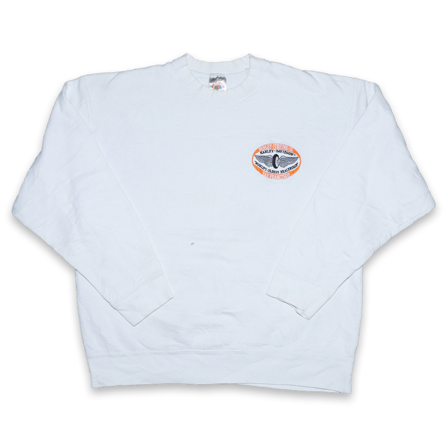 Vintage Harley Davidson Sweater Medium - Double Double Vintage