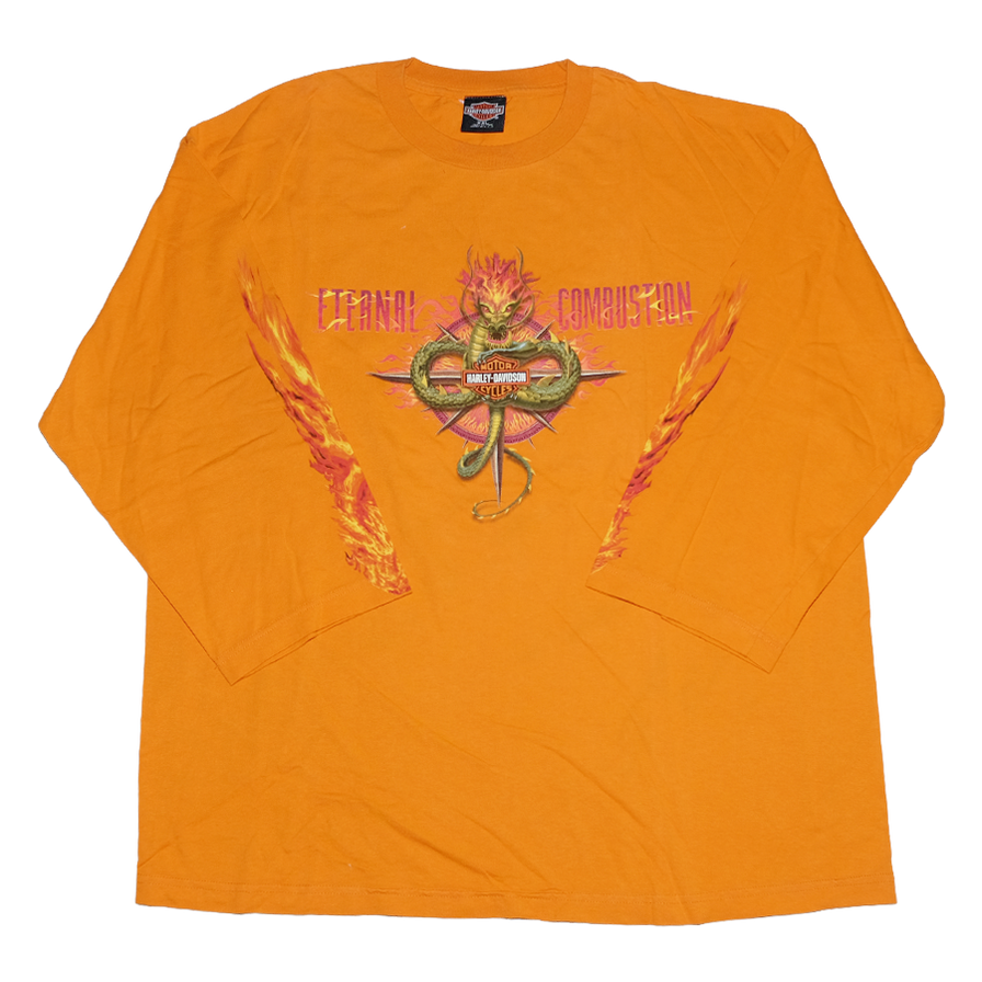 Vintage Harley Davidson Longsleeve XLarge - Double Double Vintage