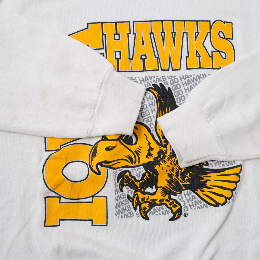 Vintage Iowa Hawks Sweater XLarge