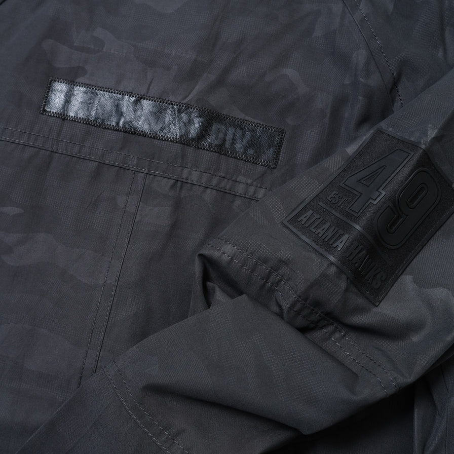 Vintage Atlanta Hawks Coach Jacket Small