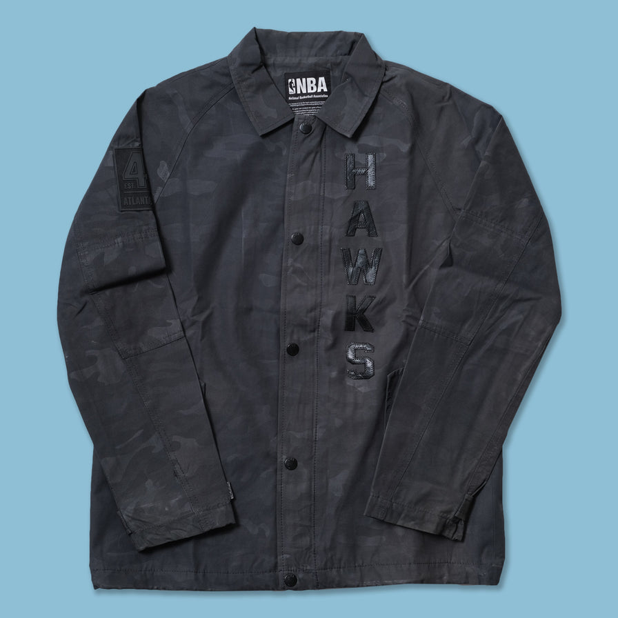 Vintage Atlanta Hawks Coach Jacket Small