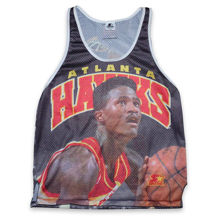 Vintage Starter Dominique Wilkins Jersey Large - Double Double Vintage