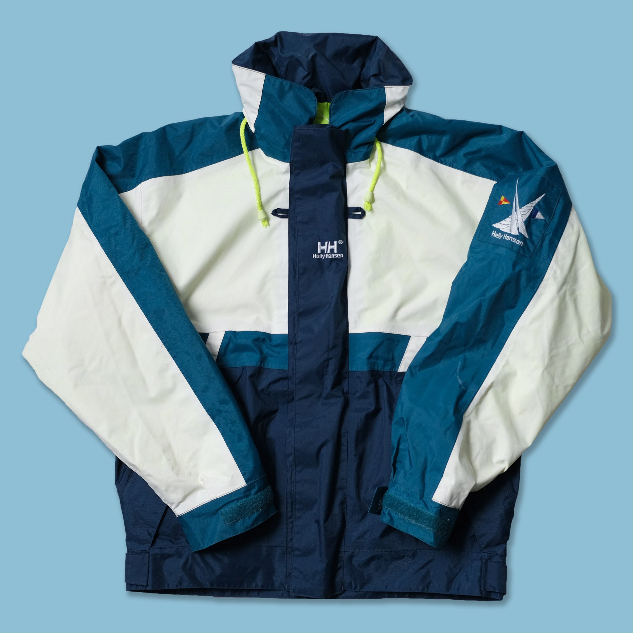 Vintage Helly Hansen Sailing Jacket Small Double Double Vintage