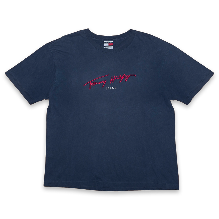 Vintage Tommy Jeans T-Shirt Medium / Large - Double Double Vintage