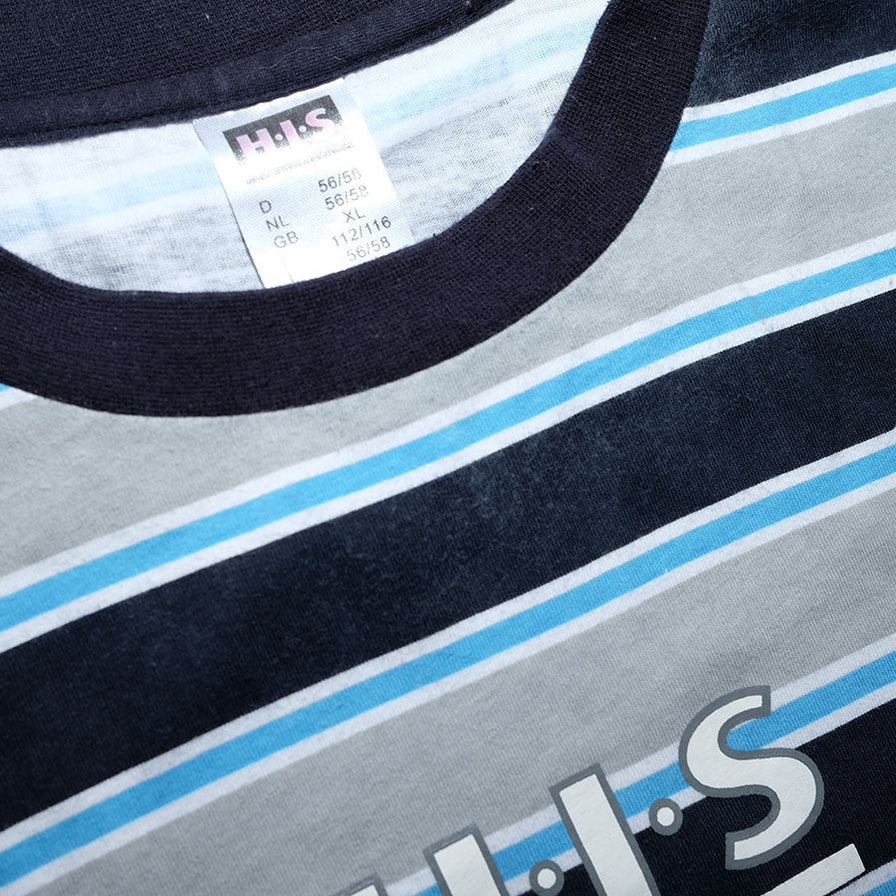 Vintage Striped Longsleeve Large / XLarge - Double Double Vintage