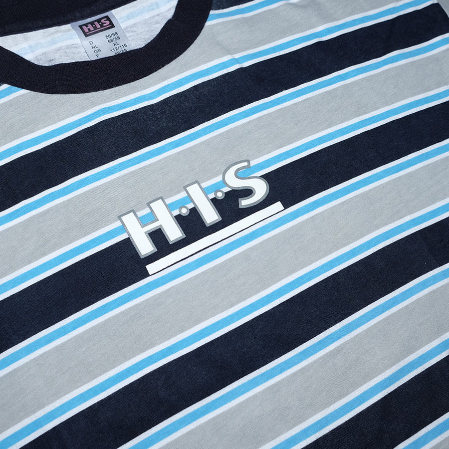 Vintage Striped Longsleeve Large / XLarge - Double Double Vintage