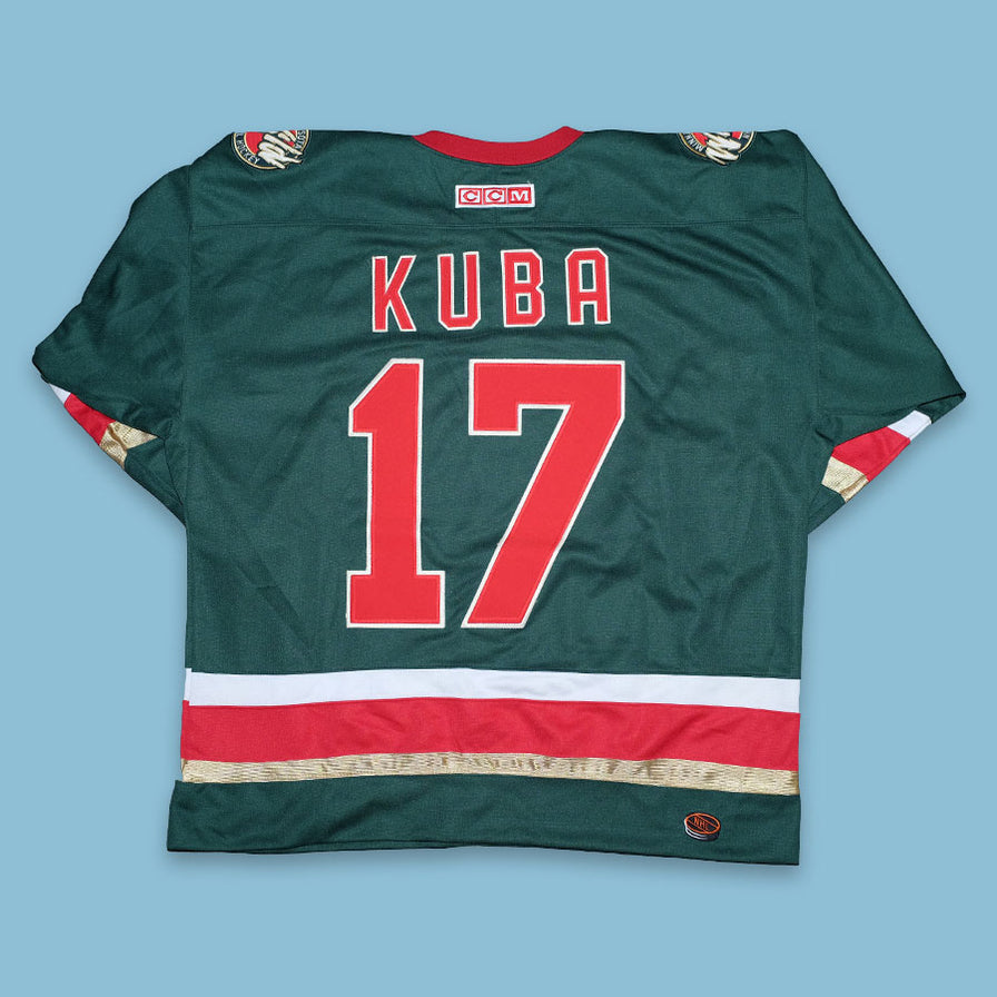 Vintage Minnesota Wild Kuba Jersey XLarge - Double Double Vintage