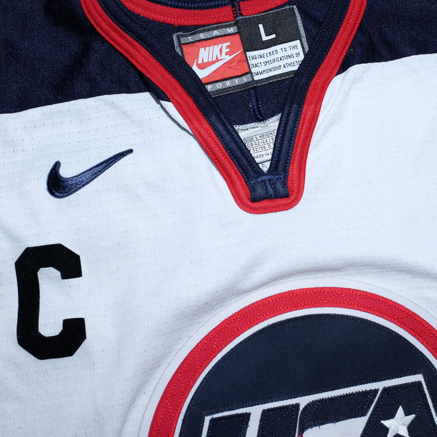 Vintage Nike USA Ice Hockey Jersey XLarge / XXL - Double Double Vintage