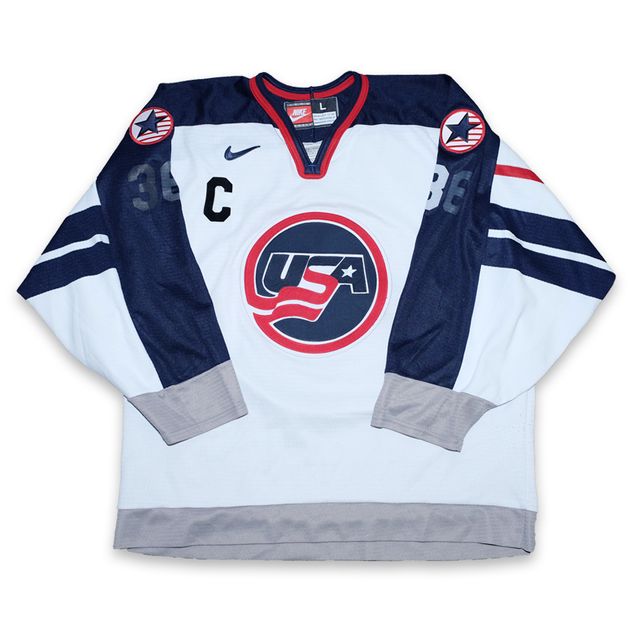 Vintage Nike USA Ice Hockey Jersey XLarge XXL Double Double