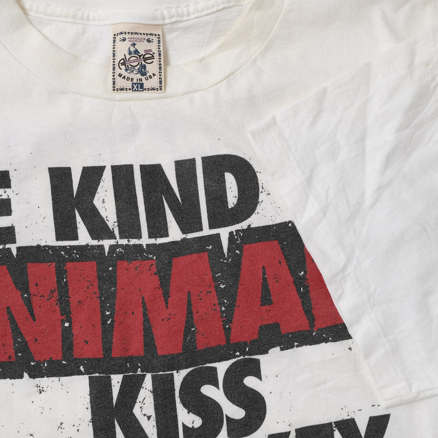 Vintage 1994 Hockey Player T-Shirt XLarge