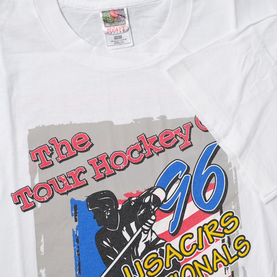 Vintage 1996 Ice Hockey T-Shirt XLarge