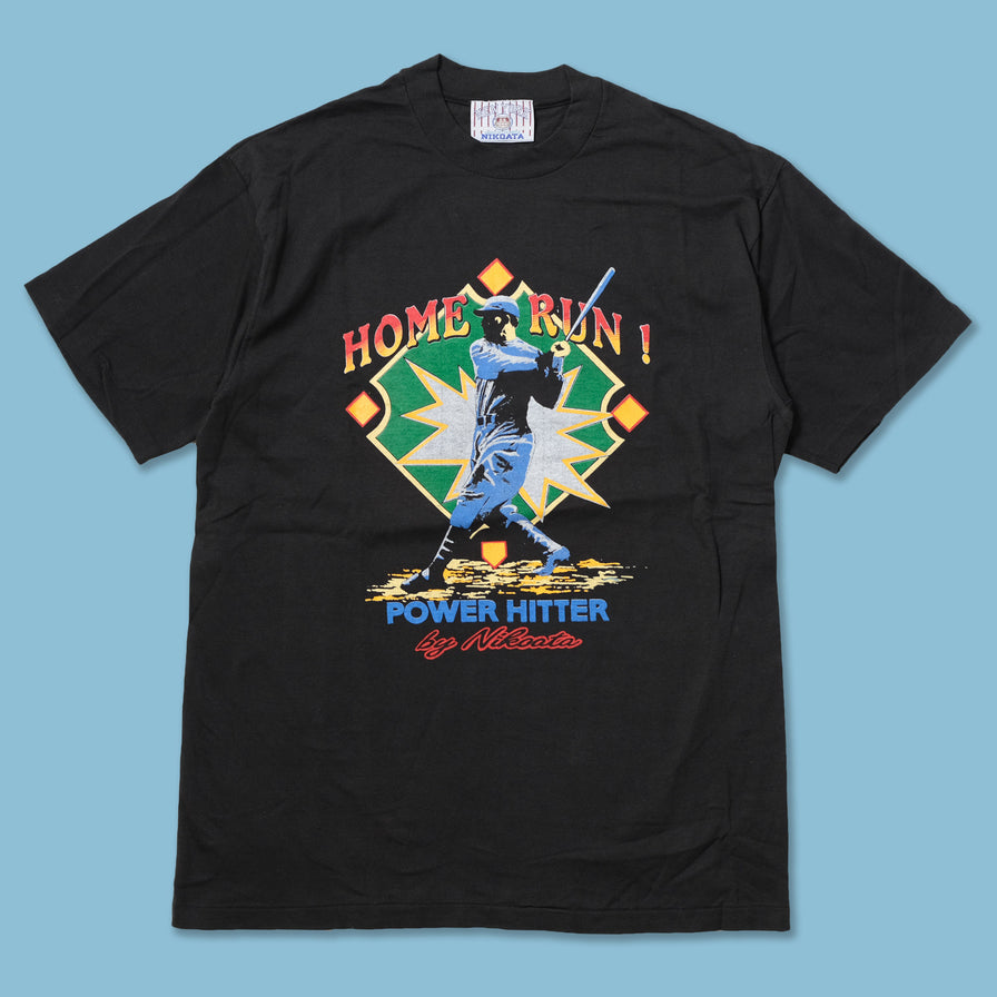 Vintage Deadstock Nikoata Home Run T-Shirt Large