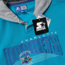 Vintage Deadstock Starter Charlotte Hornets Hoody Medium