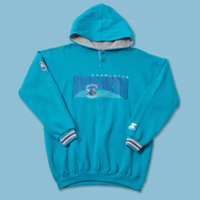 Vintage Deadstock Starter Charlotte Hornets Hoody Medium