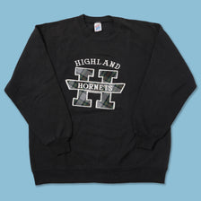 Vintage Highland Hornets Sweater XLarge / XXL