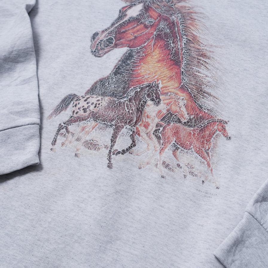 Vintage discount horse sweater