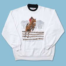Vintage Horse Riding Sweater Large