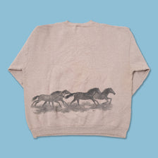 Vintage Horse Sweater XLarge