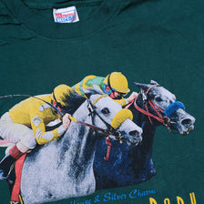 Vintage Santa Anita Horse Racing Park T-Shirt XLarge