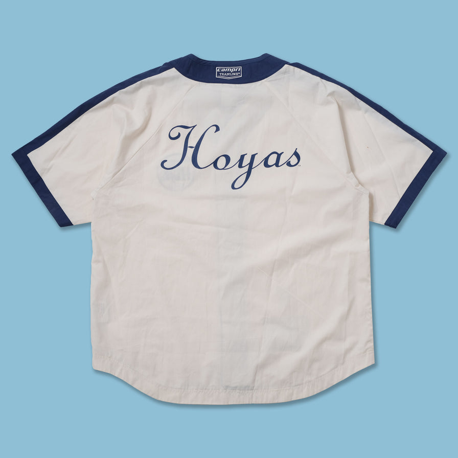 Vintage Deadstock Hoyas Baseball Jersey Double Double Vintage