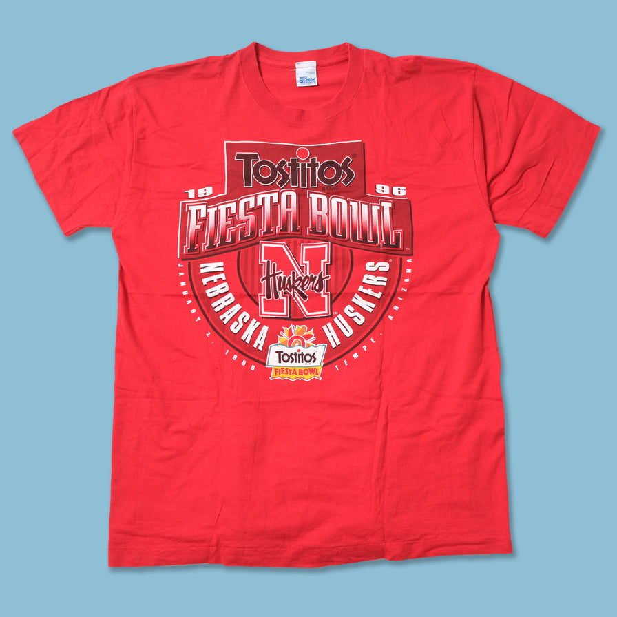 Vintage 1996 Fiesta Bowl Nebraska Huskers T-Shirt Large
