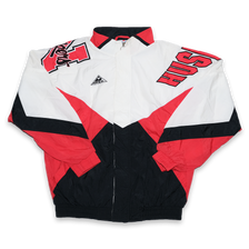 Vintage Nebraska Track Jacket Large