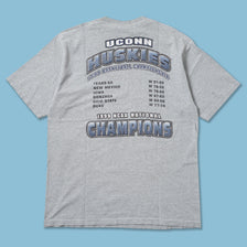 Vintage 1999 Uconn Huskies T-Shirt Large / XLarge