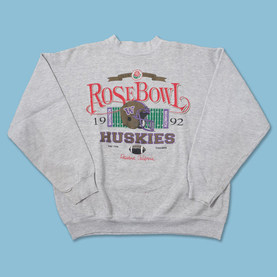 Vintage 1992 Washington Huskies Rosebowl Sweater Large