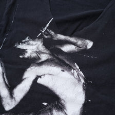 Vintage Iggy Pop Cropped T-Shirt Small
