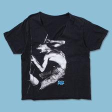Vintage Iggy Pop Cropped T-Shirt Small