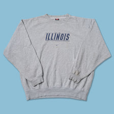 Vintage Nike Illinois Sweater XLarge