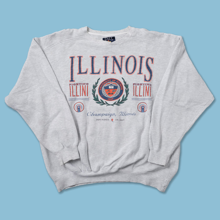 Vintage Illinois Sweater XLarge