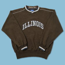 Vintage Starter Illinois Sweater Medium