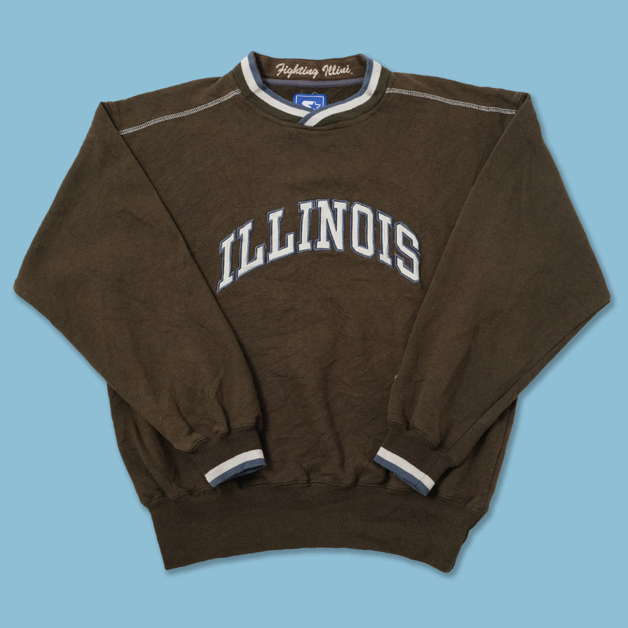 Vintage Starter Illinois Sweater Medium