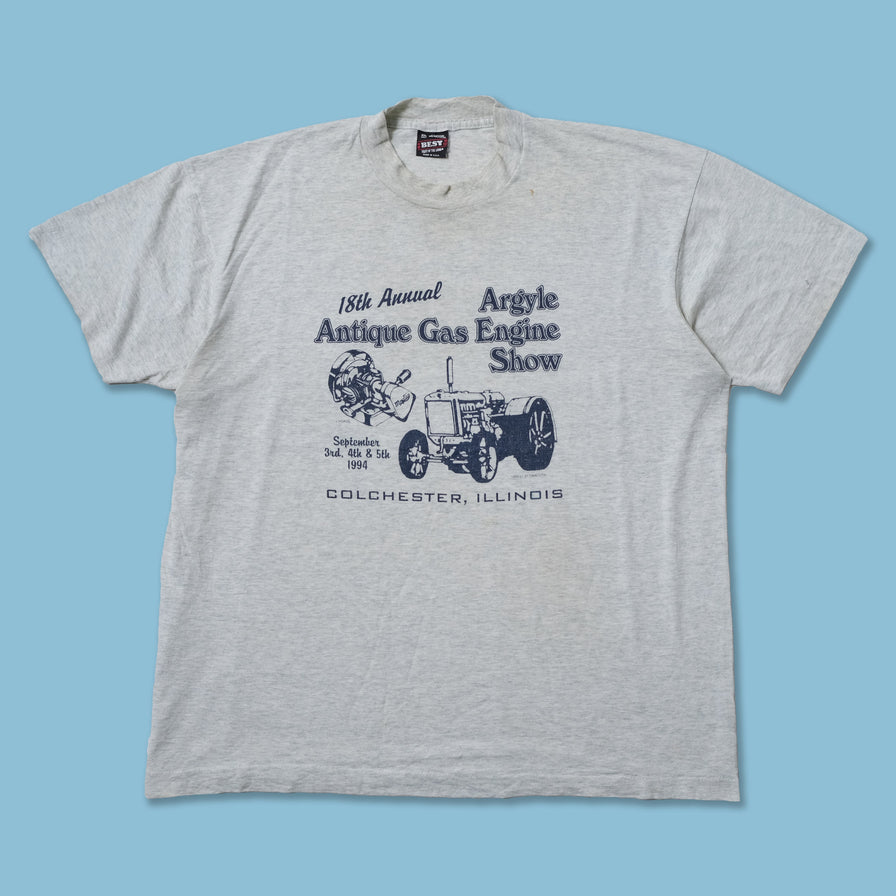 Vintage 1994 Antique Gas Engine Show T-Shirt XLarge
