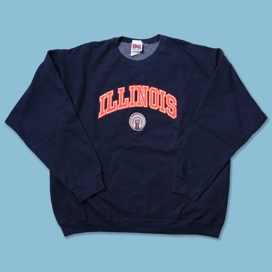 Vintage Illinois Sweater XLarge