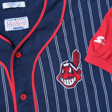 VIntage Starter Cleveland Indians Baseball Jersey XLarge