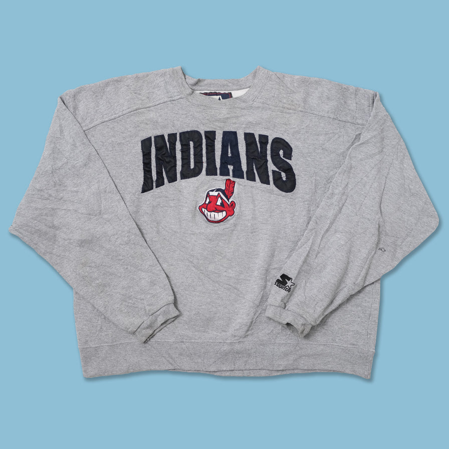 Vintage Starter Cleveland Indians Sweater Large / XLarge