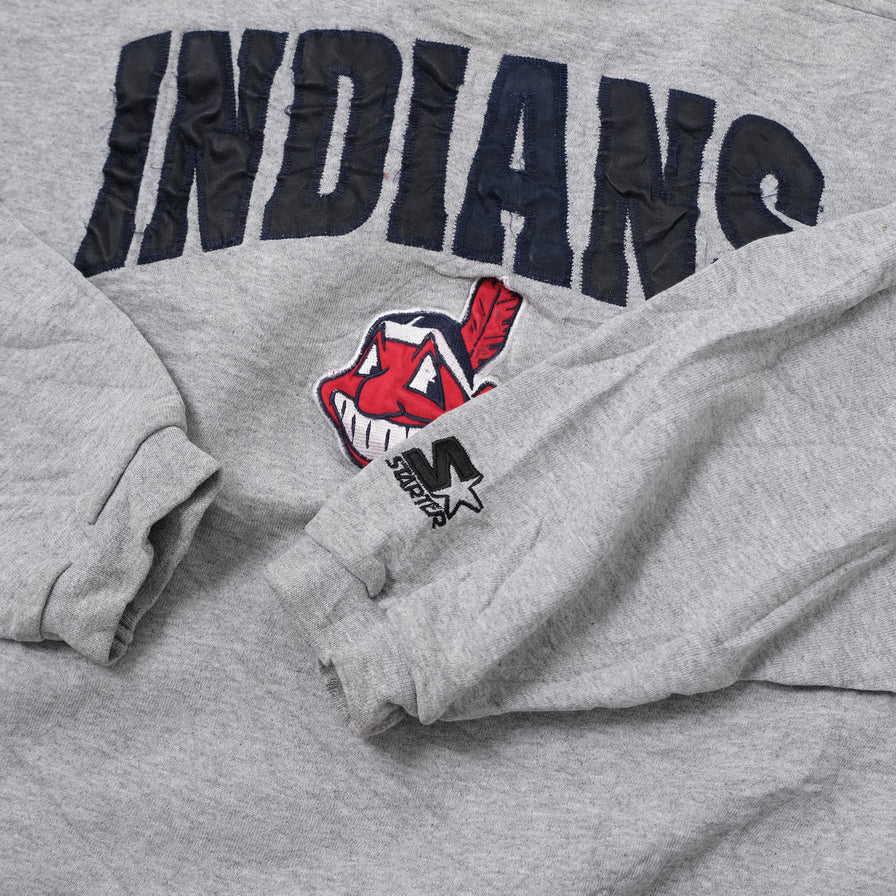 Vintage Starter Cleveland Indians Sweater Large / XLarge