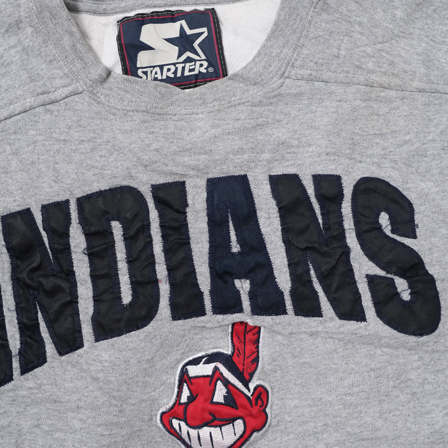 Vintage Starter Cleveland Indians Sweater Large / XLarge