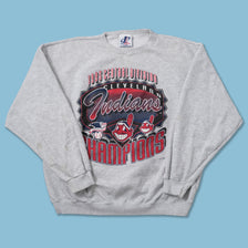 Vintage 1995 Cleveland Indians Sweater Medium / Large