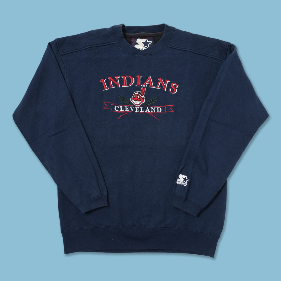 Vintage Starter Cleveland Indians Sweater Large