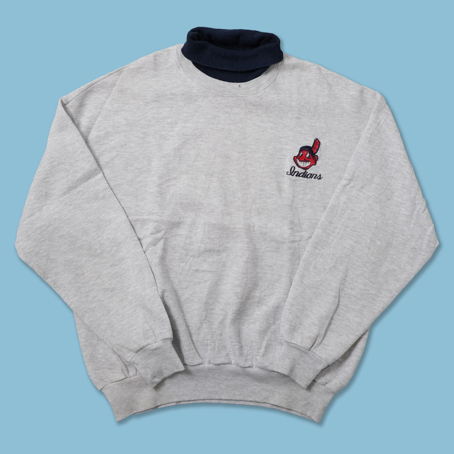 Vintage Cleveland Indians Turtleneck Sweater Large / XLarge