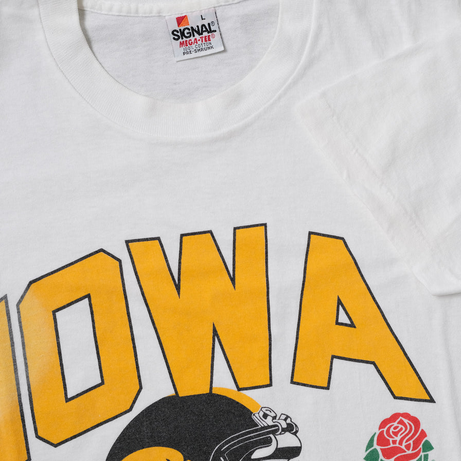 Vintage 1991 Iowa State Rose Bowl T-Shirt Large