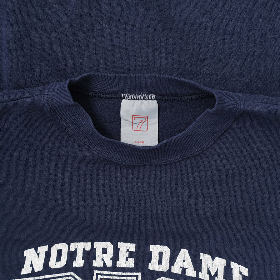 Vintage Notre Dame Sweater Large / XLarge