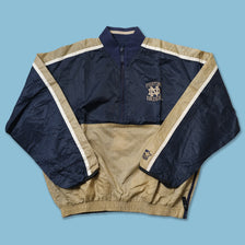 Vintage Notre Dame Reversible Q-Zip Windbreaker Medium