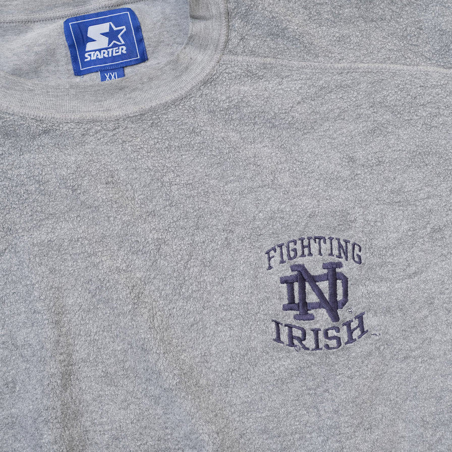 Vintage Starter Notre Dame Sweater XXL